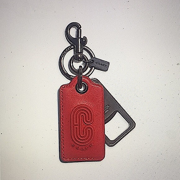 (UNISEX) COACH BOTTLE OPENER KEY FOB /KEYCHAIN - Picture 7 of 10